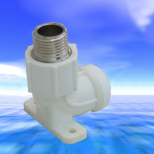 90°外丝带耳弯头